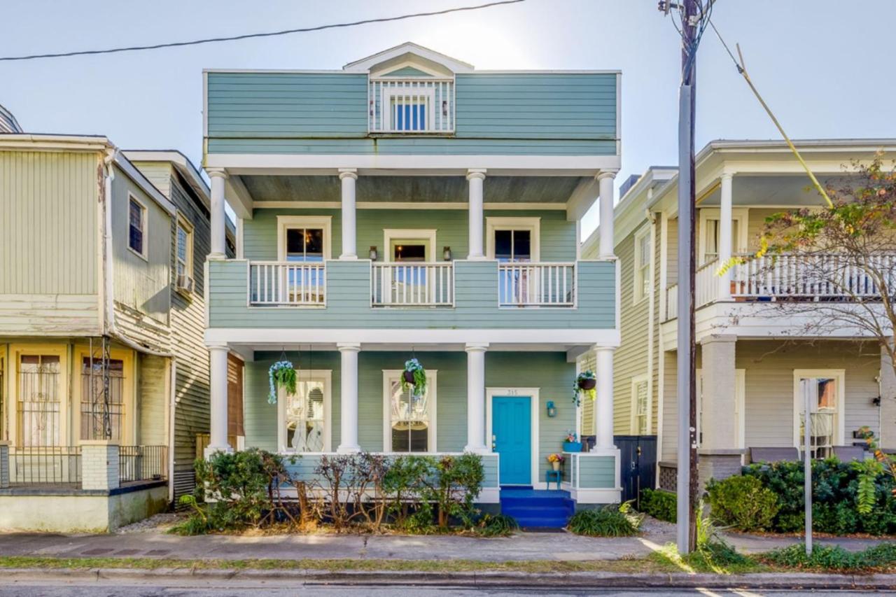 Southern Charmer-Historic District Downtown-Front Porch-Walk Score 90!!-Private Parking-1 Minute To Forsyth Park Savannah Ngoại thất bức ảnh