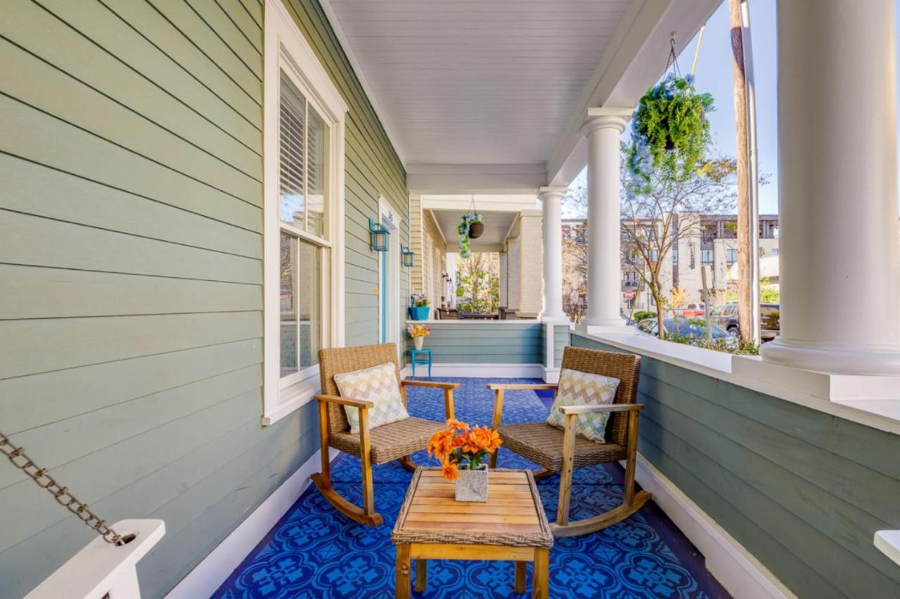 Southern Charmer-Historic District Downtown-Front Porch-Walk Score 90!!-Private Parking-1 Minute To Forsyth Park Savannah Ngoại thất bức ảnh